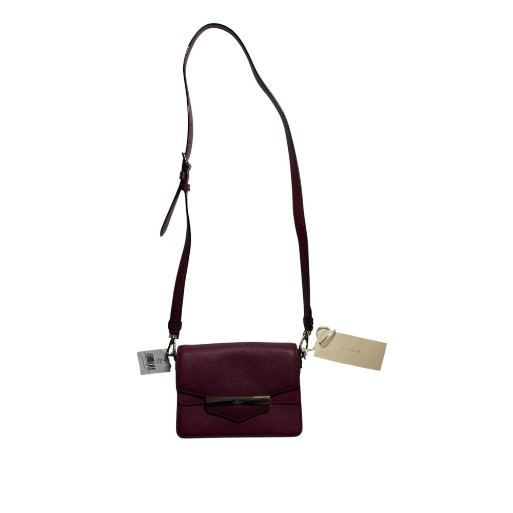 Kate Spade Purple‎ Leather Shoulder Bag Small Kaela NWT
